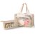 Namenand 2 PCS Neceser de Aseo, Bolsa Transparente Avion, Bolsa de Cosméticos Impermeable con Cremallera, Neceser para Viaje Neceser Hombre Mujer De Aseo Neceser De Viaje Bolsa de Gimnasio – Blanco